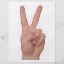 Peace! Personalized Flyer
