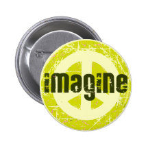 Peace Pinback Buttons
