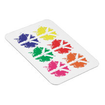 Peace Rectangular Magnet