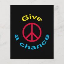 Peace Sign Full Color Flyer