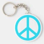 peace sign key chain