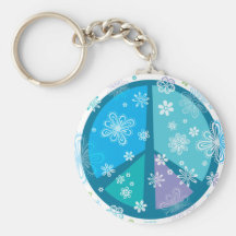 Peace Sign KEYCHAIN
