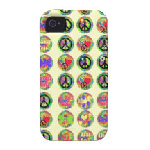 Peace Signs Case-Mate iPhone 4 Cases