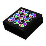 Peace Signs Keepsake Jewellery Gift Box