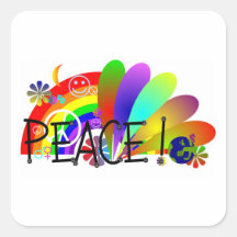 Peace Sticker
