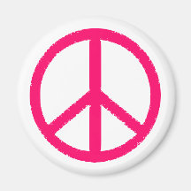 peace symbol refrigerator magnets