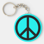 Peace Symbol Template Keychain