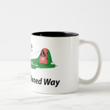 Peace The Old Fashioned Way Coffee Mugs