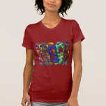 Peace Word Art Birds and Butterflies Tshirts