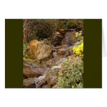 PEACEFUL WATERS GREETING CARD