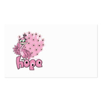 Peacock Breast Cancer business cards