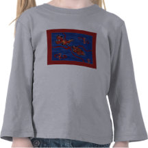 Peacock Butterfly tee