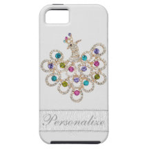 Peacock Digital Diamond Jewels Personalised
