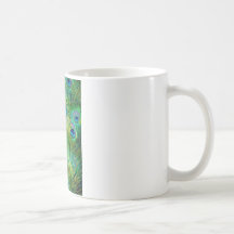 Peacock Feathers Mug