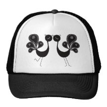 Peacock Love Classic Mesh Hats