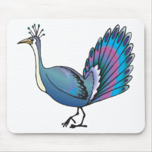 Peacock Mouse Pads