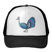 Peacock Trucker Hat