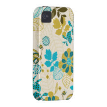 peacock vibe iPhone 4 case