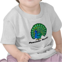 Peacocks Rock! Shirts
