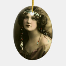 Pearls in Her Hair Ornaments