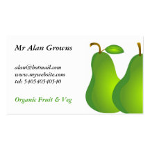 Pears Business Cards