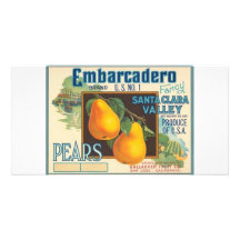 Pears Photo Card Template