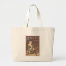 Pears Soap Bubbles Ad Tote Bag