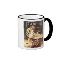 Pears Soap Kids Washing Dog Mugs