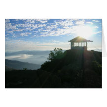 Pearsoll Peak FIre Lookout Oregon Greeting Cards