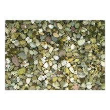 Pebbles Rocks Stones Texture Background Custom Invites