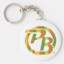 Pecky Boyz Logo ID Multi Coloured Key Chain