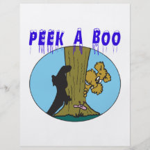 Peek A Boo Flyers