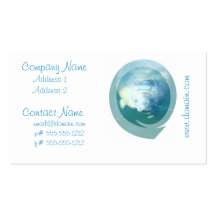 Peeking Manatee Business Cards