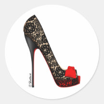 Peep Toe Platform Pump Stickers