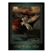 Pegasus Fantasy Art Postcard