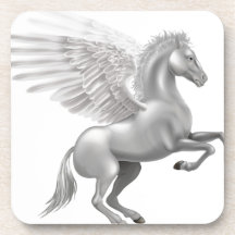 Pegasus horse coaster
