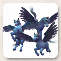 Pegasus Trio Set of Six Coasters