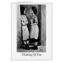 Peggy and Kate Thinking of You Card