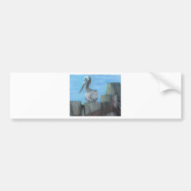 Pelican of Hatteras Ferry Bumper Stickers