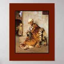 Pelt Merchant of Cairo Canvas Print