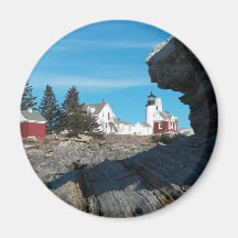 Pemaquid light 22 fridge magnet