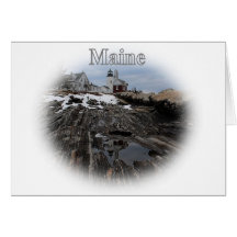 Pemaquid Point Lighthouse Maine Cards