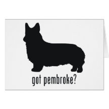 Pembroke Welsh Corgi Greeting Card