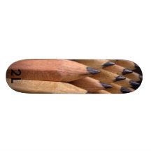 pencils, 2L Skateboard