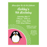 Penguin Birthday Party Invitation