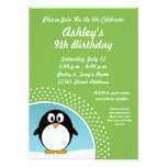 Penguin Birthday Party Invitation