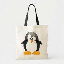 Penguin Canvas Bag