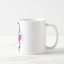 Penguin Heart Mugs
