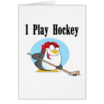 Penguin Hockey Tshirts and Gifts Card