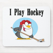 Penguin Hockey Tshirts and Gifts Mouse Pad